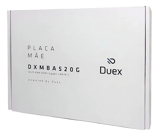 Placa Mãe Duex Dx A520zg Chipset A520 Amd Am4 Matx Cor Preto