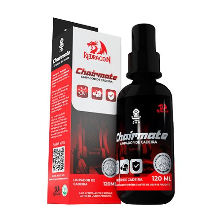 Limpeza de Cadeira Gamer Redragon Chairmate Nano - 120ml