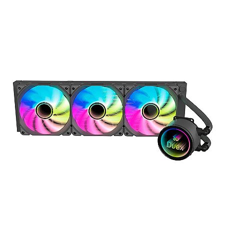 Water Cooler Duex Neo Mirror 360 ARGB Preto DXWC360MIRROR