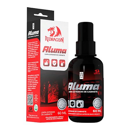 Solução para Limpeza de Gabinetes Redragon Aluma Nano 60ml