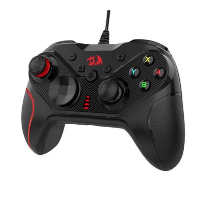Controle Gamer Redragon Rift G710 PC e PS3 Preto e Vermelho