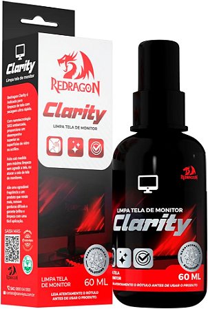 Redragon Clarity Solução Nano para Limpeza de Telas Monitor