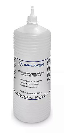 Álcool Isopropilico 99,8% 1 Lt Limpeza De Placa E Eletrônico