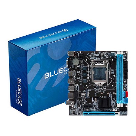 Placa Mãe Ddr3 1155 B75 Gigabit Bluecase Vga Hdmi Usb 3.0 M2