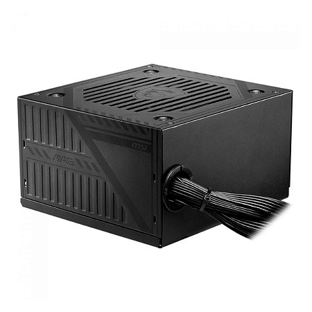 Fonte MSI MAG A500DN 500W 80 Plus White PFC Ativo ATX