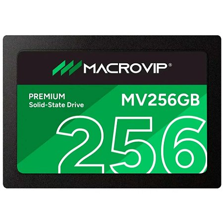 SSD Macrovip Premium 256GB SATA 3 2.5 Alta Performance MV256
