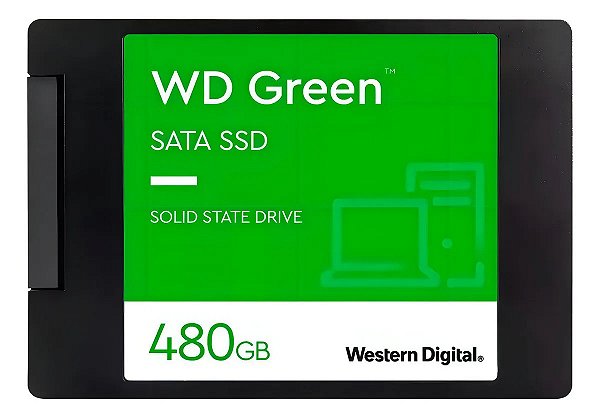 SSD 480 GB Western Digital Green SATA 3 2.5 Pol WDS480G3G0A