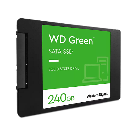 SSD 480 GB Western Digital Green SATA 3 2.5 Pol WDS480G3G0A