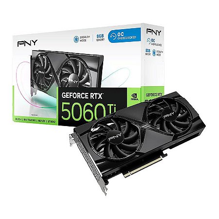 Placa Video Geforce RTX 5060 Ti 8GB Nvidia Dual GDDR7 128bit
