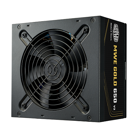 Fonte Cooler Master ATX 3.1 650W MWE GOLD V3 80 Plus Gold