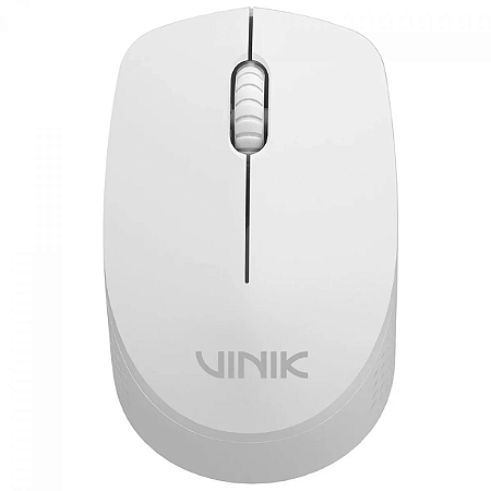 Mouse Sem Fio Vinik Feather VF110 1200 DPI Branco