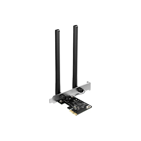 Placa de rede Mercusys MA30E com duas antenas