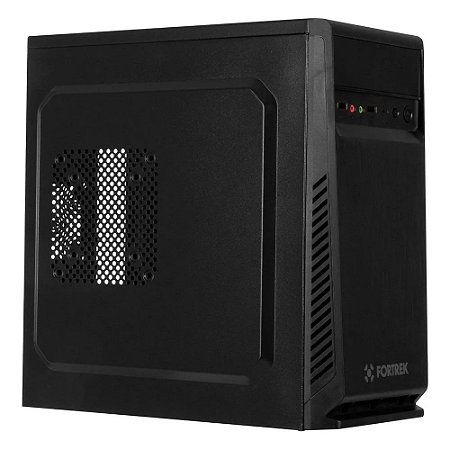 Gabinete Fortrek SC501BK FK 651P Preto Micro-ATX Mini-ITX Sem Fonte e Cooler