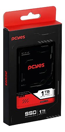 SSD PCYes 1TB SATA III 2,5" 550MB/s para Desktop e Notebook SSD25PY1024