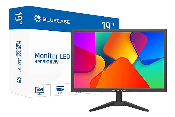 Monitor Bluecase 19” LED 75Hz HDMI VGA 1440x900 BM19I1HVW