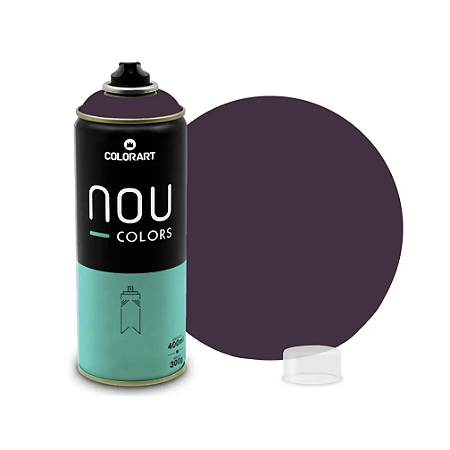 Tinta Spray NOU Colors 400mL - Vermelho Bordô