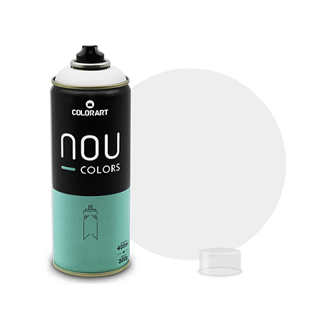 Tinta Spray NOU Colors 400mL - Branco