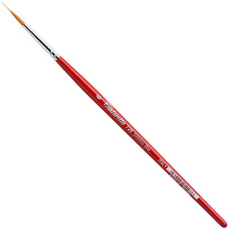 Pincel Tintoretto 725 06 Sintetico Profissional - Redondo Tank Longo