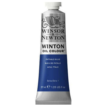 Tinta Óleo Winton 37ml Winsor & Newton - Phthalo Blue (516)