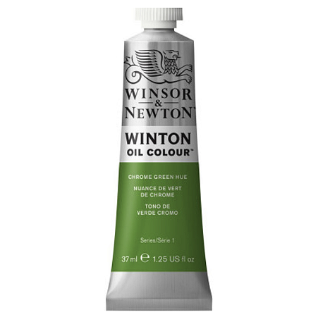 Tinta Óleo Winton 37ml Winsor & Newton - Chrome Green Hue (145)