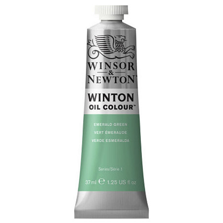 Tinta Óleo Winton 37ml Winsor & Newton - Emerald Green (241)