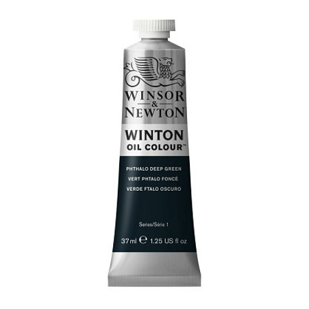 Tinta Óleo Winton 37ml Winsor & Newton - Phthalo Deep Green (048)