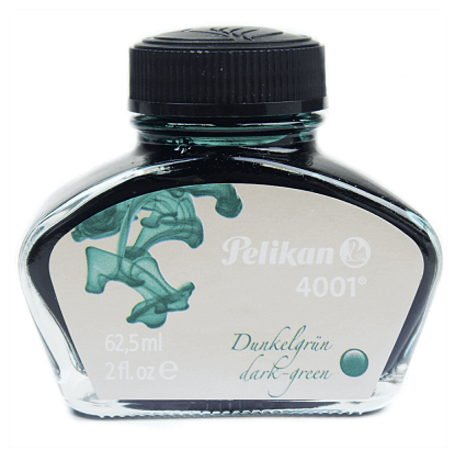 Tinta para Caneta Tinteiro 4001 Pelikan 62,5ml - Verde Escuro