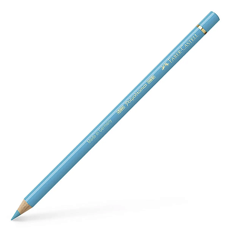 Lápis Polychromos Avulso Faber-Castell - Turquesa Cobalto Claro (154)