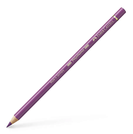 Lápis Polychromos Avulso Faber-Castell - Violeta Avermelhado (135)