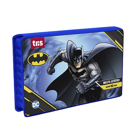 Maleta Artistica Infantil Batman Tris - 42 Peças