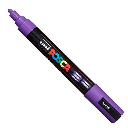 Caneta Marcador POSCA PC-5M - Violeta