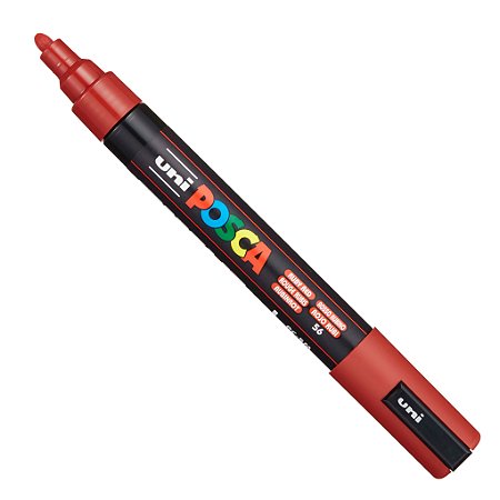 Caneta Marcador POSCA PC-5M - Vermelho Rubi
