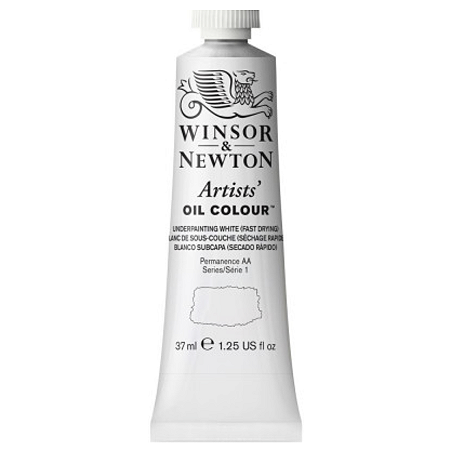 Tinta Óleo Artist Winsor & Newton 37ml Série 1 - Underpainting White (674)