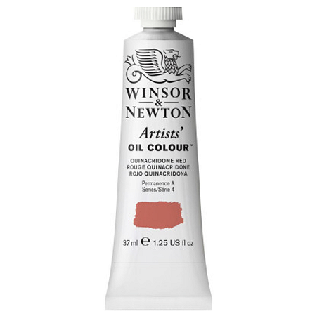 Tinta Óleo Artist Winsor & Newton 37ml Série 4 - Quinacridone Red (548)