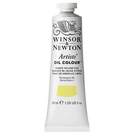 Tinta Óleo Artist Winsor & Newton 37ml Série 4 - Lemon Yellow Hue (347)