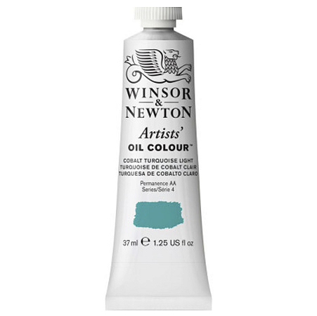 Tinta Óleo Artist Winsor & Newton 37ml Série 4 - Cobalt Turquoise Light (191)