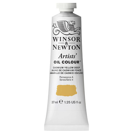 Tinta Óleo Artist Winsor & Newton 37ml Série 4 - Cadmium Yellow Deep (111)