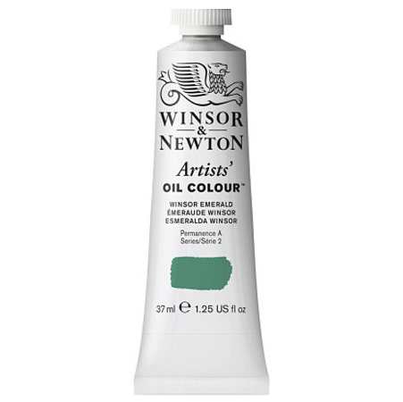 Tinta Óleo Artist Winsor & Newton 37ml Série 2 - Winsor Emerald (708)