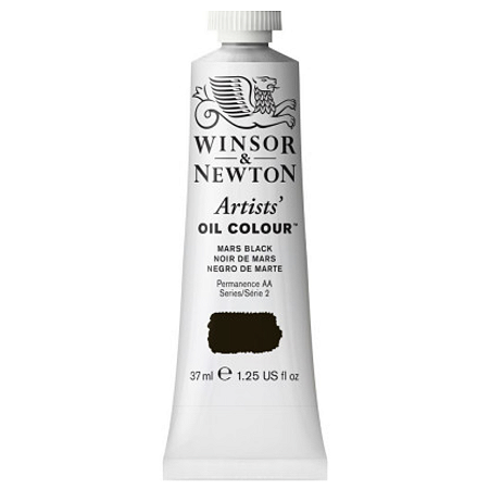 Tinta Óleo Artist Winsor & Newton 37ml Série 2 - Mars Black (386)