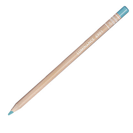 Lápis de Cor Caran d'Ache Luminance - Chrysocolla Blue (671)