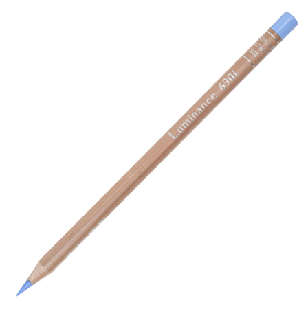Lápis de Cor Caran d'Ache Luminance - Genuine Cobalt Blue (662)