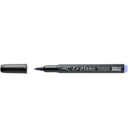 Caneta Marcador Le Plume CAMPÂNULA-BV725 Permanente Ponta Pincel/Brush