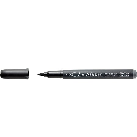 Caneta Marcador Le Plume CINZA FRIO 7-CG897 Permanente Ponta Pincel/Brush