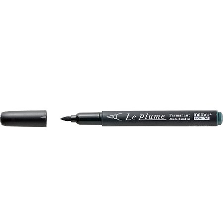 Caneta Marcador Le Plume VERDE AZEVINHO-YG649 Permanente Ponta Pincel/Brush
