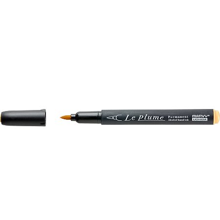 Caneta Marcador Le Plume MILHO-OY841 Permanente Ponta Pincel/Brush