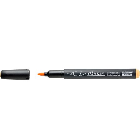 Caneta Marcador Le Plume MILHO-OY842 Permanente Ponta Pincel/Brush