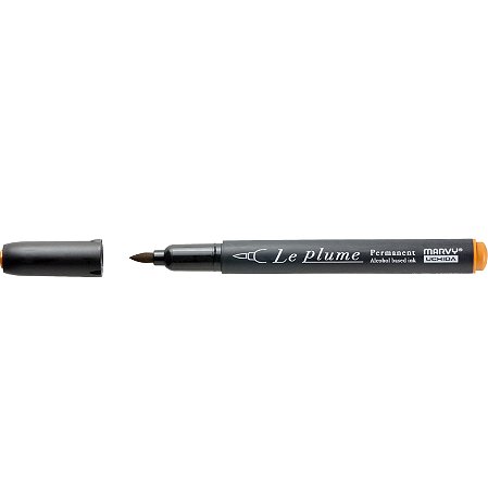 Caneta Marcador Le Plume OCRE AMARELO-OY846 Permanente Ponta Pincel/Brush