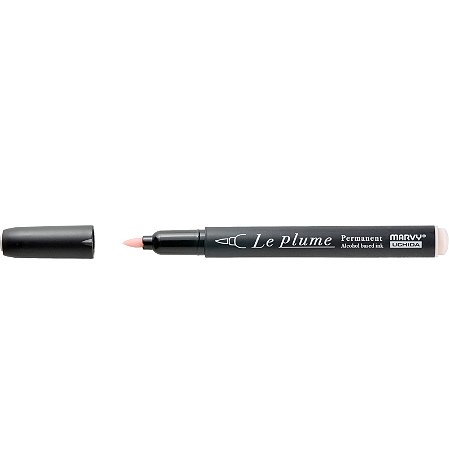 Caneta Marcador Le Plume ROSA PÓ-P790 Permanente Ponta Pincel/Brush