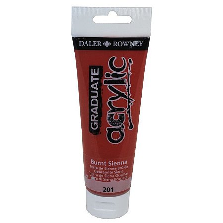 Tinta Acrílica Graduate 120ml Daler Rowney - Terra de Siena Queimada (201)