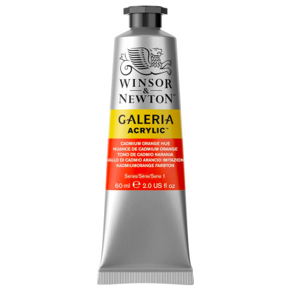 Tinta Acrílica Galeria Winsor & Newton 60ml - Cadmium Orange Hue (090)